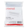 Universal Hanging File Folder Plastic Index Tabs, 1/3-Cut, Clear, 3.7" Wide, PK50, 50PK 5508